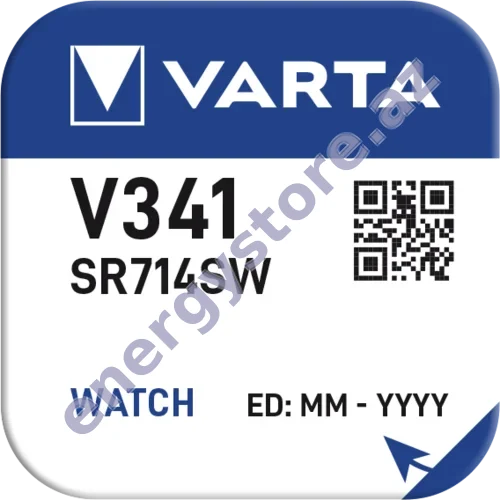VARTA SILVER Coin V341 — V341 gümüş oksid batareya (00341)