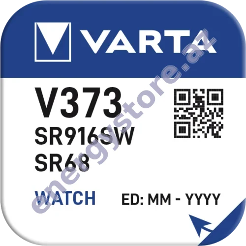 VARTA SILVER Coin V373 — V373 gümüş oksid batareya (00373)