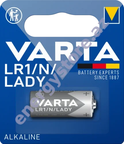 VARTA ALKALINE Special LR1 — LR1 alkalin-manqan batareya (04001)