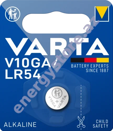 VARTA ALKALINE Special V10GA — V10GA alkalin-manqan batareya (04274)