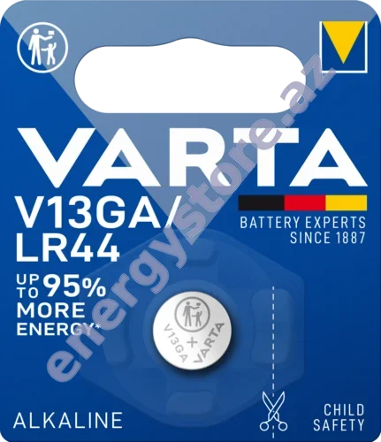 VARTA ALKALINE Special V13GA — V13GA alkalin-manqan batareya (04276)