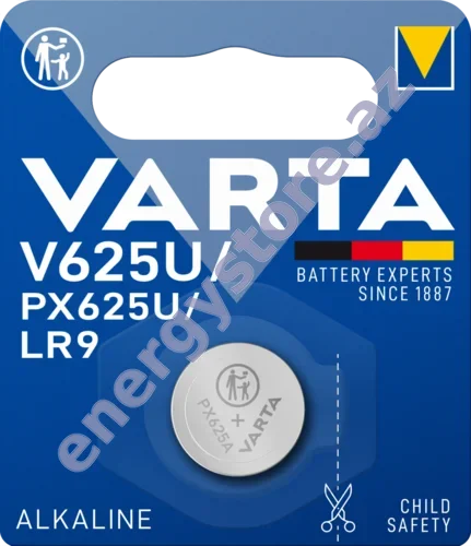 VARTA ALKALINE Special V625U — V625U alkalin-manqan batareya (04626)
