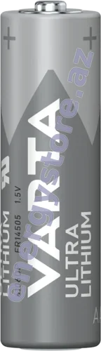 VARTA Ultra Lithium AA — AA litium-dəmir disulfid batareya (06106)