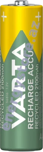 VARTA Recharge Accu Recycled VARTA Recharge Accu Recycled — doldurulan akkumulyatorlar: AAA, AA | EnergyStore.az