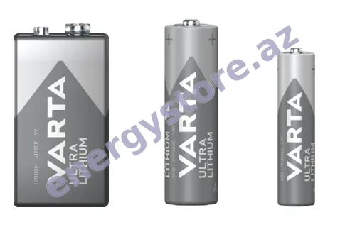 VARTA Ultra Lithium VARTA Ultra Lithium — birdəfəlik batareyalar: AAA, AA, 9V | EnergyStore.az