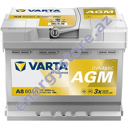 VARTA A8 starter akkumulyatoru