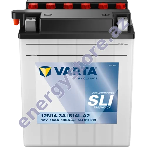 VARTA B14L-A2 starter akkumulyatoru