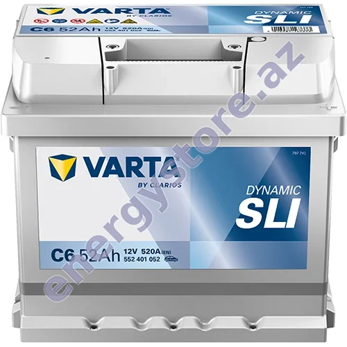 VARTA C6 starter akkumulyatoru