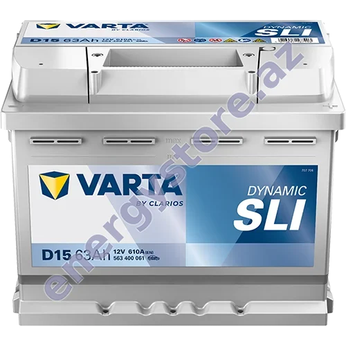 VARTA D15 starter akkumulyatoru
