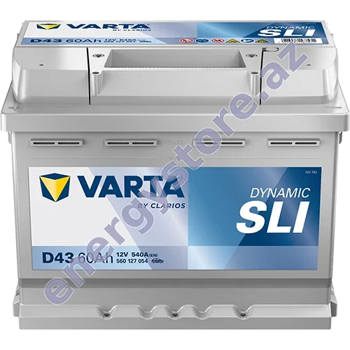 VARTA D43 starter akkumulyatoru
