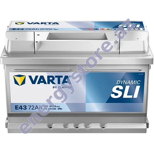 VARTA E43 starter akkumulyatoru
