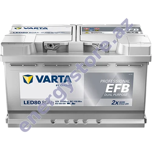 VARTA LED80 starter akkumulyatoru