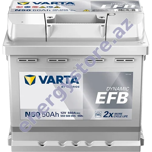 VARTA N50 starter akkumulyatoru