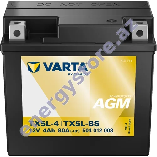 VARTA TX5L-4 starter akkumulyatoru