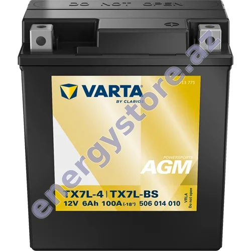 VARTA TX7L-4 starter akkumulyatoru