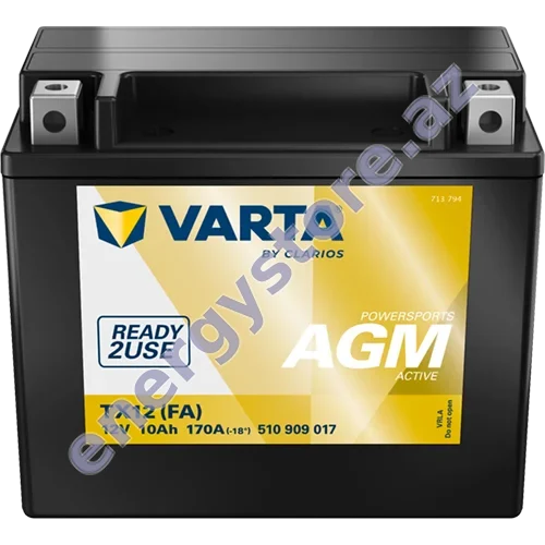 VARTA Powersports AGM Active — starter (avtomobil) batareyaları | EnergyStore.az
